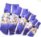 ZESLIV Hunde Winterjacke Thermo Hundemantel für Kleine und mittelgroße und großer Hunde Haustier Hundejacke Winterweste Gold und Silbermünzen Lila