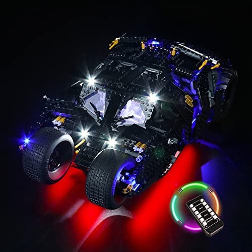 Light Kit for Lego Batman Batmobile Tumbler 76240 (Lego Set is not included) (Remote)