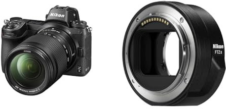 NIKON Z 6II Kit Z 24-200mm f/4.0-6.3 VR + NIKON FTZ II (Adapter für F-Mount Objektive auf Z-Mount Kameras)