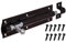 2X Heavy Duty Large Garden Gate Shed Sliding Door 4Tower Bolt Black Latch Catch