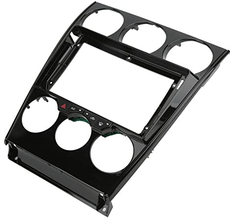 Qiilu Autoradio Radioblende Dash, 2 DIN Autoradio-Radioblende Eingebaut in Canbus für Android-Navigationsbereich Rahmenersatz für 6 2004-2016 9 Zoll
