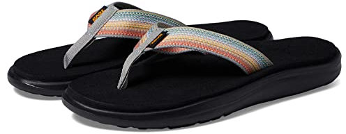Teva Damen Voya Flip Womens Flipflop, ANTIGUOUS Grey Multi, 38 EU