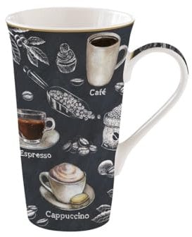 Easy Life COFFRET 1 MUG GEANT 60CL EN PORCELAINE BARISTA