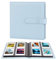 álbum de fotos de 288 bolsillos para la cámara instantánea Fujifilm Instax Square SQ1/SQ6/SQ10/SQ20/SQ40 y el film Kodak Mini Shot 3, que puede guardar fotos de 3x3 pulgadas (Azul)