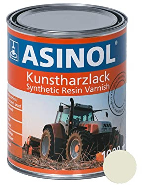ASINOL Fiat Diamantweiss - LM 0246 Kunstharzlack Landmaschinen Lack Traktoren Restauration