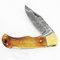 PAL 2000 KNIVES Couteau pliant - Couteau de poche fait main en acier de Damas CHA-4009