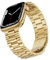 SUNFWR Compatible avec Bracelet Apple Watch 41mm 40mm 38mm pour Hommes Femmes, Bracelet en Métal en Acier Inoxydable pour Apple Watch Séries 9/8/7/6/5/4/3/2/1/SE/SE2(Doré)