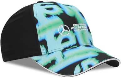 PUMA Erwachsene Mercedes-AMG Petronas F1® Neon Energy Cap Erwachsener Black AOP