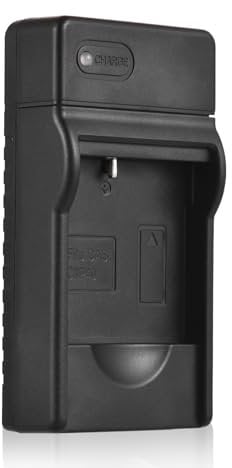 Andoer NP-40 Battery Charger with LED Indicator Type-C Port & USB Cable Replacement for Casio EX-Z400/EX-FC100/EX-FC150/EX-P505/EX-P600/EX-P700/Zoom EX-Z100/EX-Z1000/EX-Z1050/EX-Z700/EX-Z750/EX-Z850
