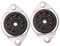 ifundom 3 Set Di Prese Per Valvole Per Amplificatore Per Chitarra 9 Prese Per Tubi Base Per Montaggio Su Telaio Per Amplificatore Audio Per Chitarra 2 Pezzi*3