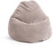 Sitting Point by Magma BeanBag Shara XXL Sitzsack aus Flauschcord - 80x130cm, Hülle waschbar, Rose, Oeko-TEX®-Zertifiziert