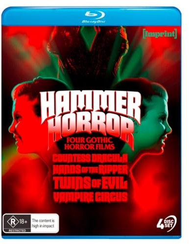 HAMMER HORROR : FOUR GOTHIC HORROR FILMS [IMPRINT STANDARD] (BLU-RAY)