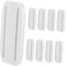 8Pcs Wall Mount Power Strip Holder Self Adhesive Cable Organizer for Traceless Fixation for Power Strips Durable White Design