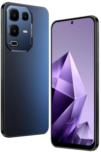 McMgc Note50Pro Unlocked 4G Smartphone, Android 12.0 Mobile Phones 6.6'' HD+ Screen, 32GB ROM/256GB SD, 4G Dual SIM Dual Camera, Face ID+WiFi+BT+FM+GPS+OTG (Note50Pro-Black)