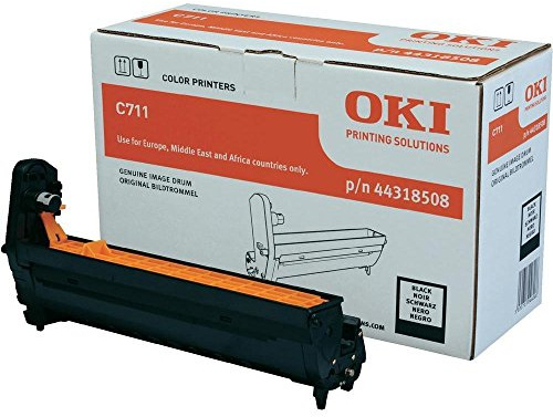 OKI C711 Laser Drum Unit Page Life 20000pp Black Ref 44318508