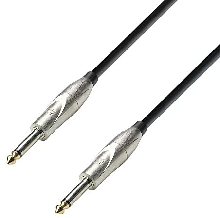 Adam Hall Cables 3 STAR IPP 0300 - Cable de Instrumento de Jack 6,3 mm mono a Jack 6,3 mm mono 3 m