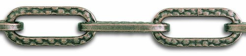 Chapuis LVBL41 Lampenkette - Geschmiedeter bronzierter Stahl - 32 kg - Durchmesser 4 mm - Länge 1,5 m