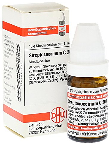 STREPTOCOCCINUM C 200 Globul 10 g