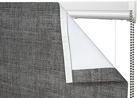 Speedy Products 150cm Deluxe Roman Blind Retail white