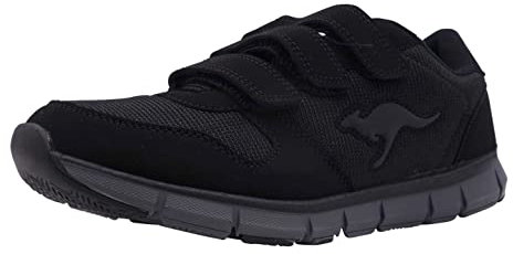 KangaROOS Unisex-Adulto K-BlueRun 701 B Scarpe da Ginnastica Basse, Nero Black Dk Grey, 44 EU
