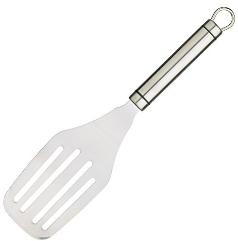 KitchenCraft Girarrosto professionale in acciaio inox / Raschietto per piastra, 28 cm (11)