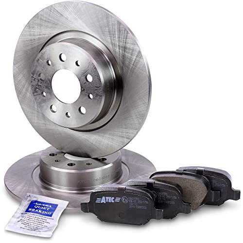BESTPRICE Set freni asse posteriore incl. dischi freno Ø 276 mm completi + pastiglie freno posteriori, compatibile con ALFA ROMEO 147 (937_), 156 (932_), 156 Sportwagon (932_), GT (937_)
