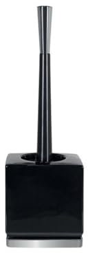 Spirella Roma Black/Silver Toilet Brush