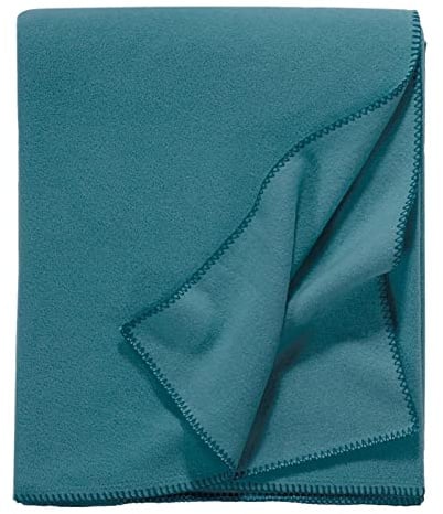 Tony Fleece Decke 200 x 160 cm - petrol