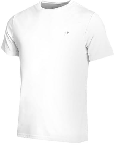Calvin Klein Mens 2026 Harlem Quick Drying Crew Neck Golf T-Shirt