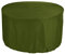 KaufPirat Premium Abdeckplane Rund Ø 190x75 cm Sonneninsel Gartenmöbel Gartentisch Hülle Abdeckung Haube Schutzhülle Abdeckhaube 6.000 mm Wasserbeständigkeit Olivgrün