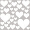 PREMYO 32 Herzen Wandsticker Kinderzimmer Mädchen Jungen - Wandtattoo - Wandaufkleber Selbstklebend Weiß