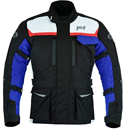 Jet Blouson Veste Moto Homme Imperméable avec Armure Textile Aero Cool MERICANA (6XL (EU 62-64))