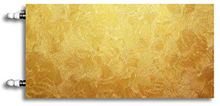 XOF Magnet Heizkörperabdeckung, Heizkörperverkleidung - Gold