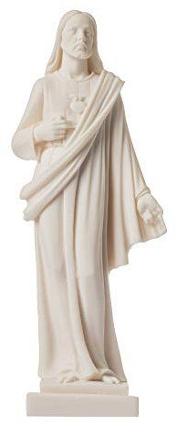 Herr Jesus Christus Statue Alabaster 25.5 cm