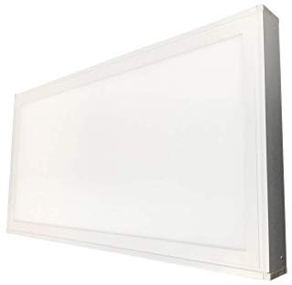 60x30 LED Deckenleuchte Panel Aufputz Deckenlampe wandleuchte 24 Watt inkl. Aufbaurahmen 4000K Neutralweiß