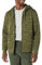 Amazon Essentials Felpa con Cappuccio e Cerniera Integrale in Pile (Disponibile nelle Taglie Big & Tall) Uomo, Verde Motivo Mimetico Astratto, M