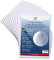 10 feuilles d'acétate transparentes et résistantes - 240 microns - pour protection de reliure, gravure, pochoirs - Format A4