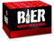itenga Adventskalender Aufsatz für Bierkasten Männer Adventskalender zum Selber Befüllen Bieradventskalender rot schwarz