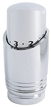 Milano Thermostatic Radiator Valve Head - Chrome
