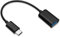 OcioDual Câble Adaptateur USB Type C OTG Noir Convertisseur Compatible avec Smartphones Tablet on The Go