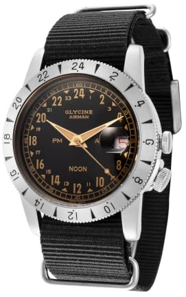 Glycine GL0377 - Airman Vintage Noon Purist 40