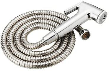 Soffione doccia a mano Doccia Doccia WC Bidet Spray Wash Jet Shattaf con Tubo in Acciaio Inox Accessori da Bagno Cucina