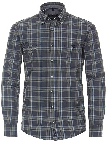CASAMODA Freizeithemd kariert Casual Fit