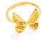 kkjoy Edelstahl Schmetterling Ring Einstellbare Offene Finger Ringe Versprechen Ring Schmuck Geschenk Für Frauen Mädchen