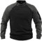 JUZILO Herren Sweatshirt Mit Kapuze Und ReißVerschluss Herren Kapuzenpullover Hoodie Herren Zipper Hoodies Kapuzenjacke Sweatjacke Übergangsjacke Jacke Basic Schlicht Hoodie Herren Weiß