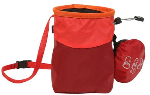 Borsa Magnesia per l'arrampicata, Borsa Magnesia Blocco Borsa Magnesia Arrampicata con Chiusura a Cordino per Attrezzature da arrampicata per sollevamento pesi