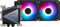 MSI MAG CoreLiquid I240 Black - AIO ARGB CPU Liquid Cooler - Infinity Mirror Design - UNI Bracket - 240mm Radiator - Dual 120mm ARGB PWM Fans - LGA 1700/1851 / AM5/AM4 Compatible