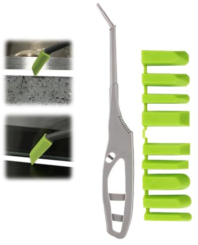 Silicone Seam Tools, 2024 New 9 in 1 Silicone Caulking Tool, Caulk Finishing Tool, Caulk Smoothing Tool, Reusable Caulking Applicator Finishing Tool, for Kitchen, Bathroom (1PCS)