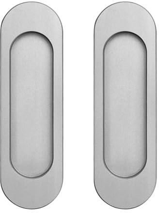 2 Tiradores Autoadhesivos para Puertas Correderas, Compatible Armarios y Cristal