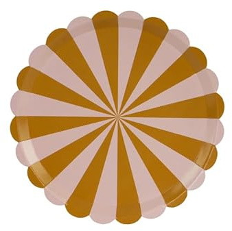 Teller Streifen, Mix, 21 cm (1 VPE / 6 Stk.)